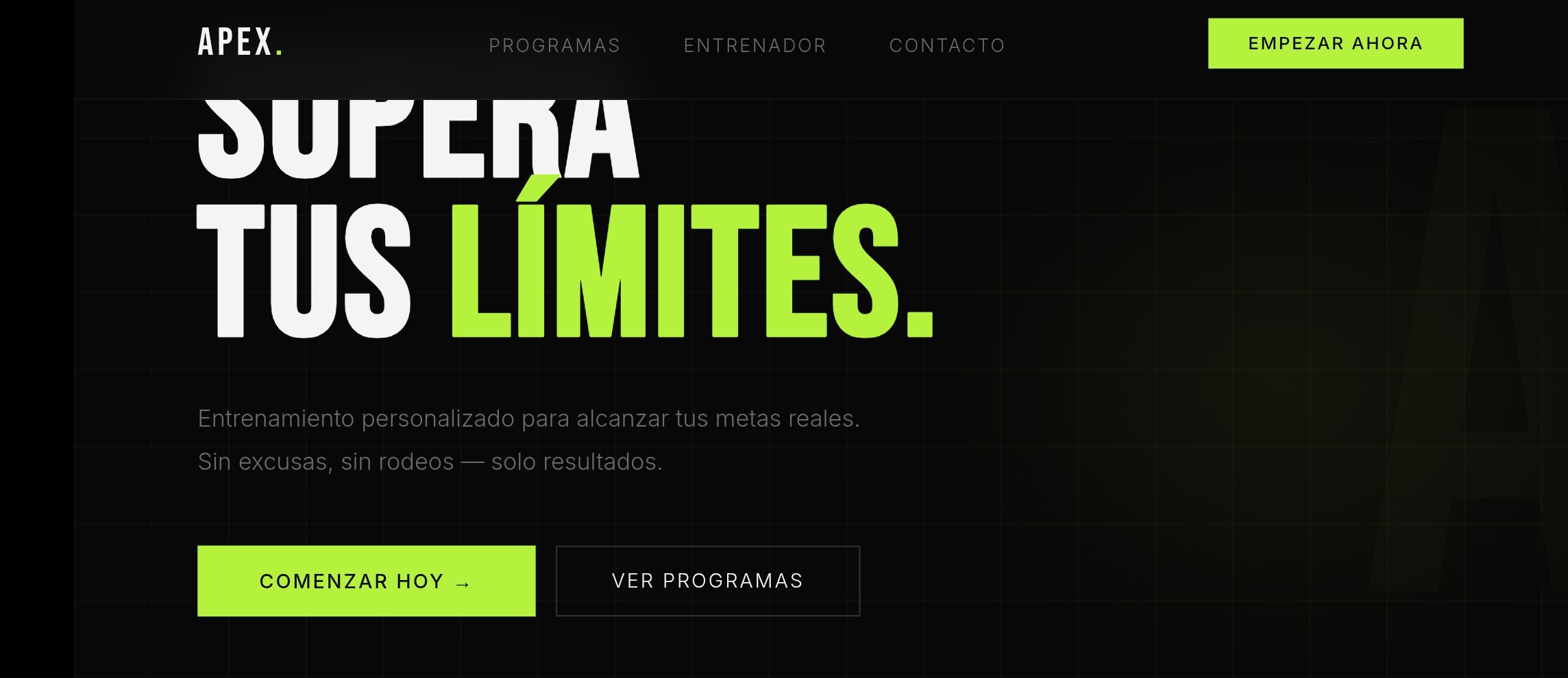 Demo gimnasio fitness